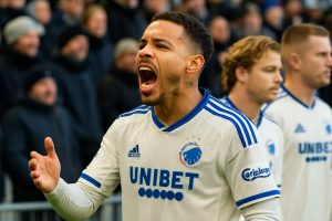 FC Copenhagen's Gabriel Pereira pictured in action
